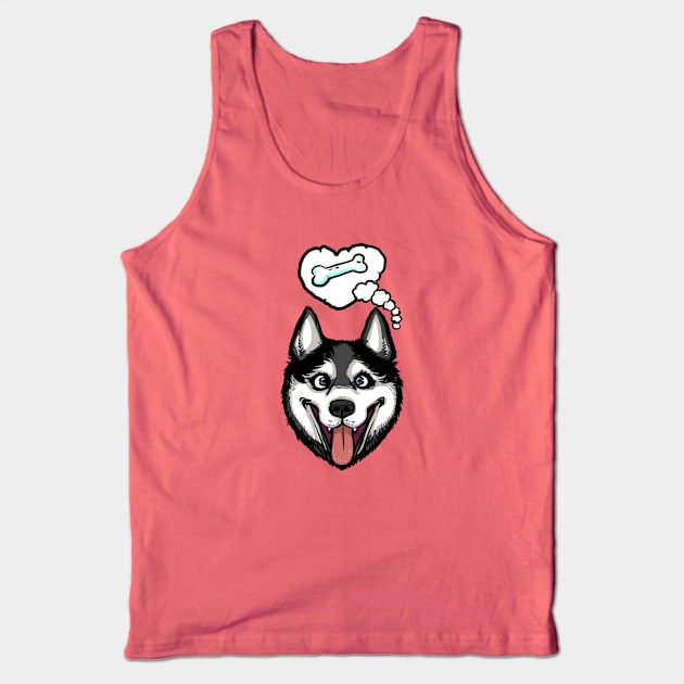 Toon Goon Husky Tank Top by Lambdog comics!